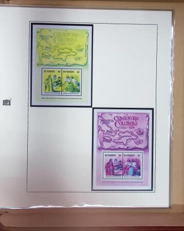 1851-1992, Christopher Columbus thematic balance collection