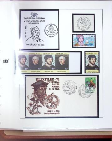 1851-1992, Christopher Columbus thematic balance collection