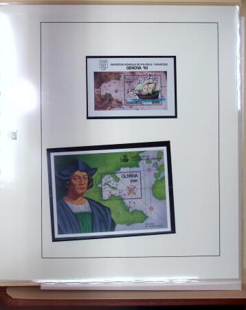 1851-1992, Christopher Columbus thematic balance collection