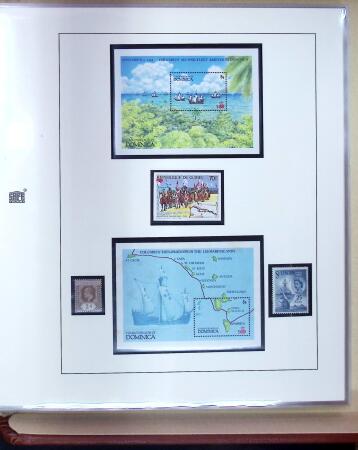 1851-1992, Christopher Columbus thematic balance collection