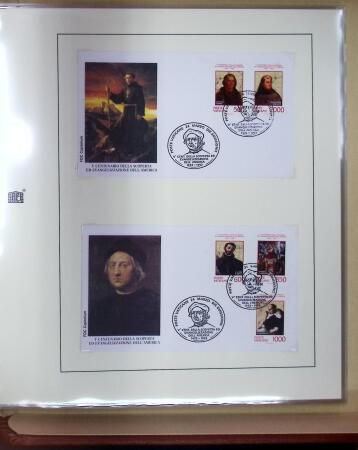 1851-1992, Christopher Columbus thematic balance collection