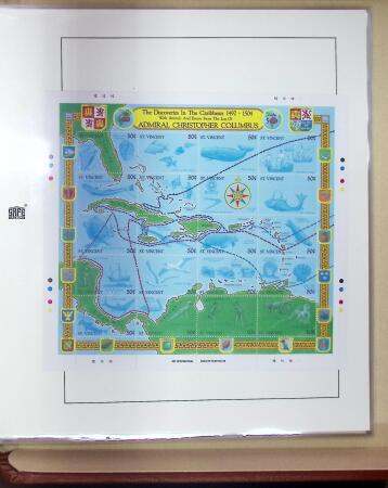 1851-1992, Christopher Columbus thematic balance collection
