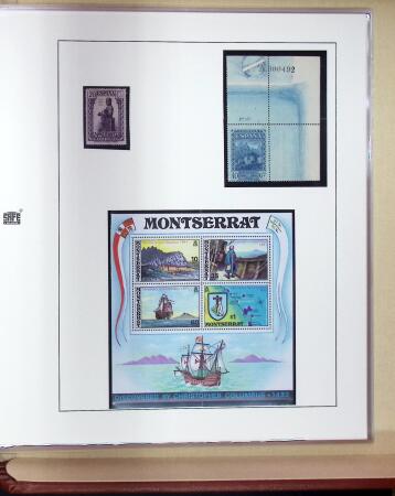 1851-1992, Christopher Columbus thematic balance collection