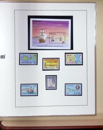 1851-1992, Christopher Columbus thematic balance collection