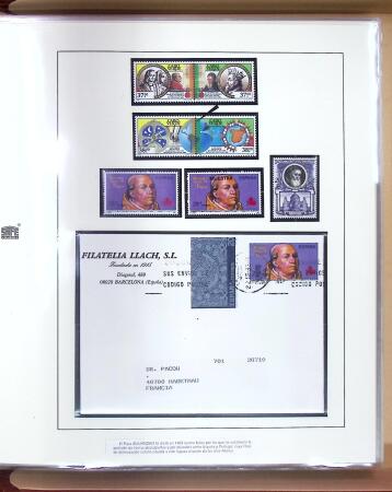 1851-1992, Christopher Columbus thematic balance collection