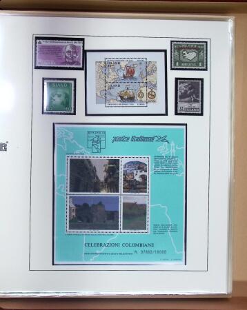 1851-1992, Christopher Columbus thematic balance collection