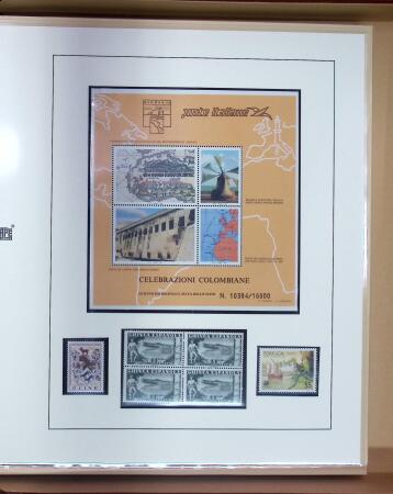 1851-1992, Christopher Columbus thematic balance collection