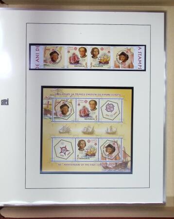 1851-1992, Christopher Columbus thematic balance collection