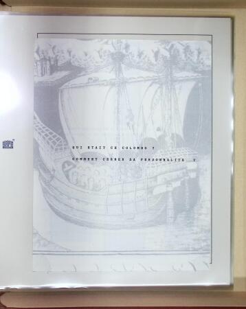 1851-1992, Christopher Columbus thematic balance collection