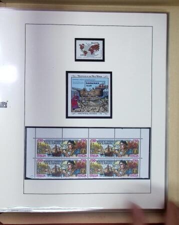 1851-1992, Christopher Columbus thematic balance collection