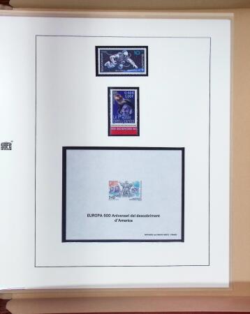1851-1992, Christopher Columbus thematic balance collection
