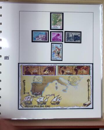 1851-1992, Christopher Columbus thematic balance collection