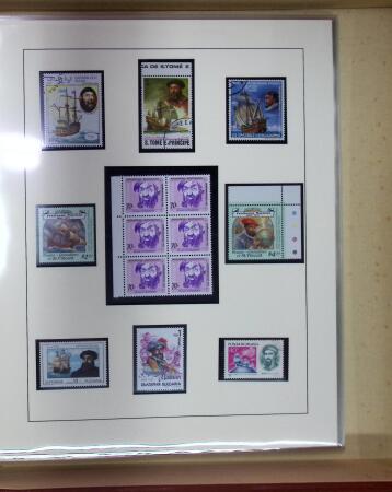 1851-1992, Christopher Columbus thematic balance collection