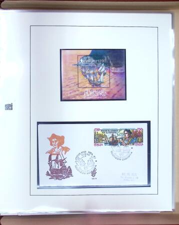 1851-1992, Christopher Columbus thematic balance collection