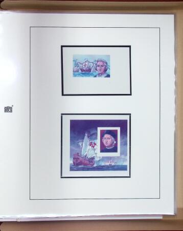 1851-1992, Christopher Columbus thematic balance collection