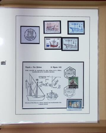 1851-1992, Christopher Columbus thematic balance collection