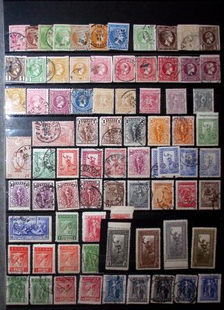 1876-1960, Mint & used collection on stockpages from