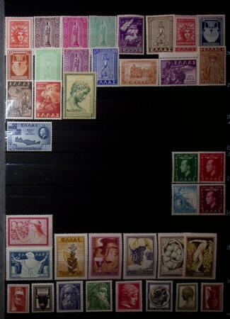 1876-1960, Mint & used collection on stockpages from