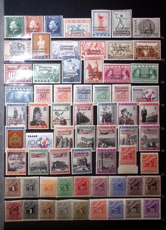 1876-1960, Mint & used collection on stockpages from