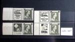 1938-39 Publicity stamps: lot of 29 pairs within the
