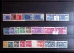 1930-73, Lot with various "back-of-the-book" issues,