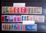 1930-73, Lot with various "back-of-the-book" issues,