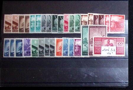 1930-73, Lot with various "back-of-the-book" issues,