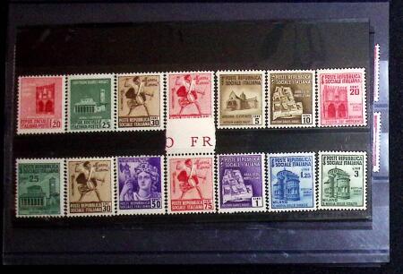 1930-73, Lot with various "back-of-the-book" issues,