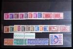 1930-73, Lot with various "back-of-the-book" issues,