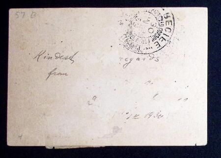 1930 Zeppelin 10pf green postal stationery card to