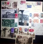 1930-80, Lot of ca200 covers and cards, mostly commercial