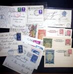 1930-80, Lot of ca200 covers and cards, mostly commercial