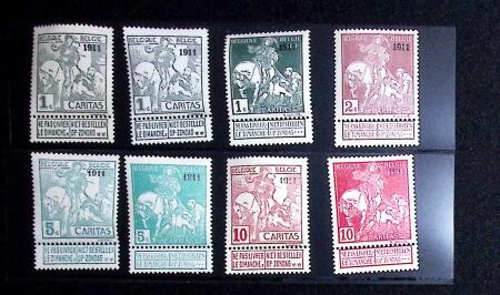 1849-1952, Chiefly never hinged selection on stockcards