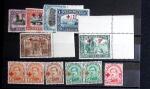 1849-1952, Chiefly never hinged selection on stockcards