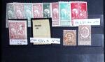 1849-1952, Chiefly never hinged selection on stockcards