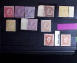 1849-1952, Chiefly never hinged selection on stockcards