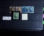 1849-1952, Chiefly never hinged selection on stockcards
