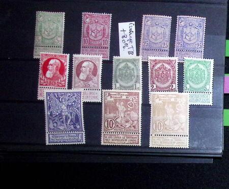 1849-1952, Chiefly never hinged selection on stockcards