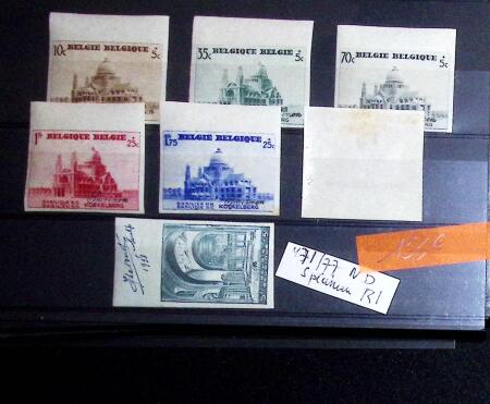 1849-1952, Chiefly never hinged selection on stockcards