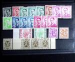 1849-1952, Chiefly never hinged selection on stockcards