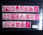 1849-1952, Chiefly never hinged selection on stockcards