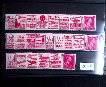1849-1952, Chiefly never hinged selection on stockcards