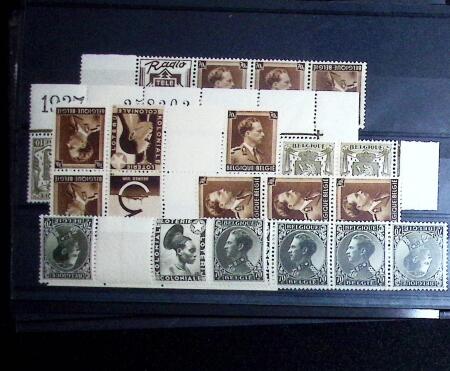 1849-1952, Chiefly never hinged selection on stockcards