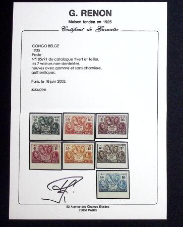 1935 50th Anniversary of Independant State of Congo,