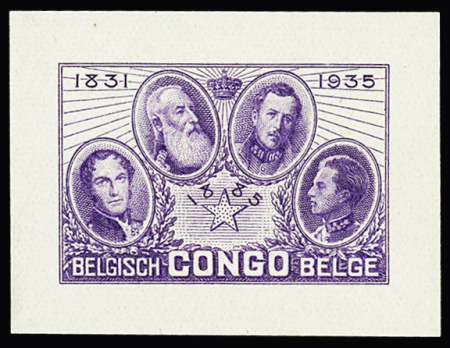 1935 50th Anniversary of Independant State of Congo,