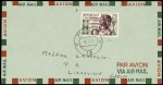 1960 Anniversaire de la République surchargé "Courrier