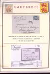 Collection d'exposition de 76 lettres sur les HAUTES