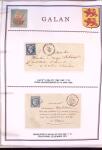 Collection d'exposition de 76 lettres sur les HAUTES