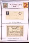 Collection d'exposition de 76 lettres sur les HAUTES
