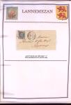 Collection d'exposition de 76 lettres sur les HAUTES